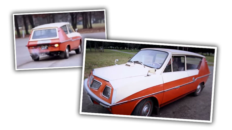 Illustration for article titled This Artist-Made Soviet-Era Car Is Amazing
